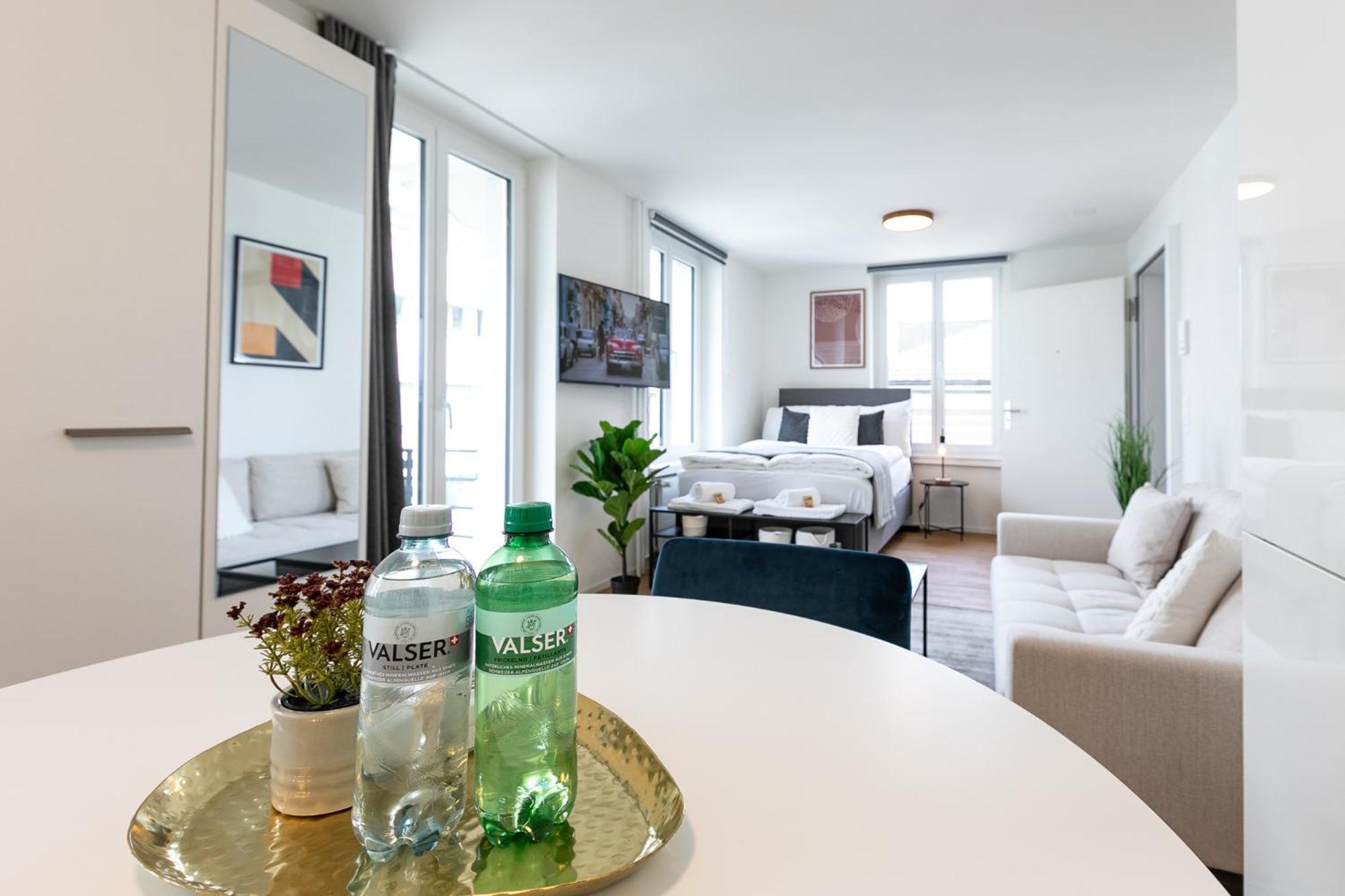 Inn Joy Apartments - Roter Platz Sankt Gallen Buitenkant foto