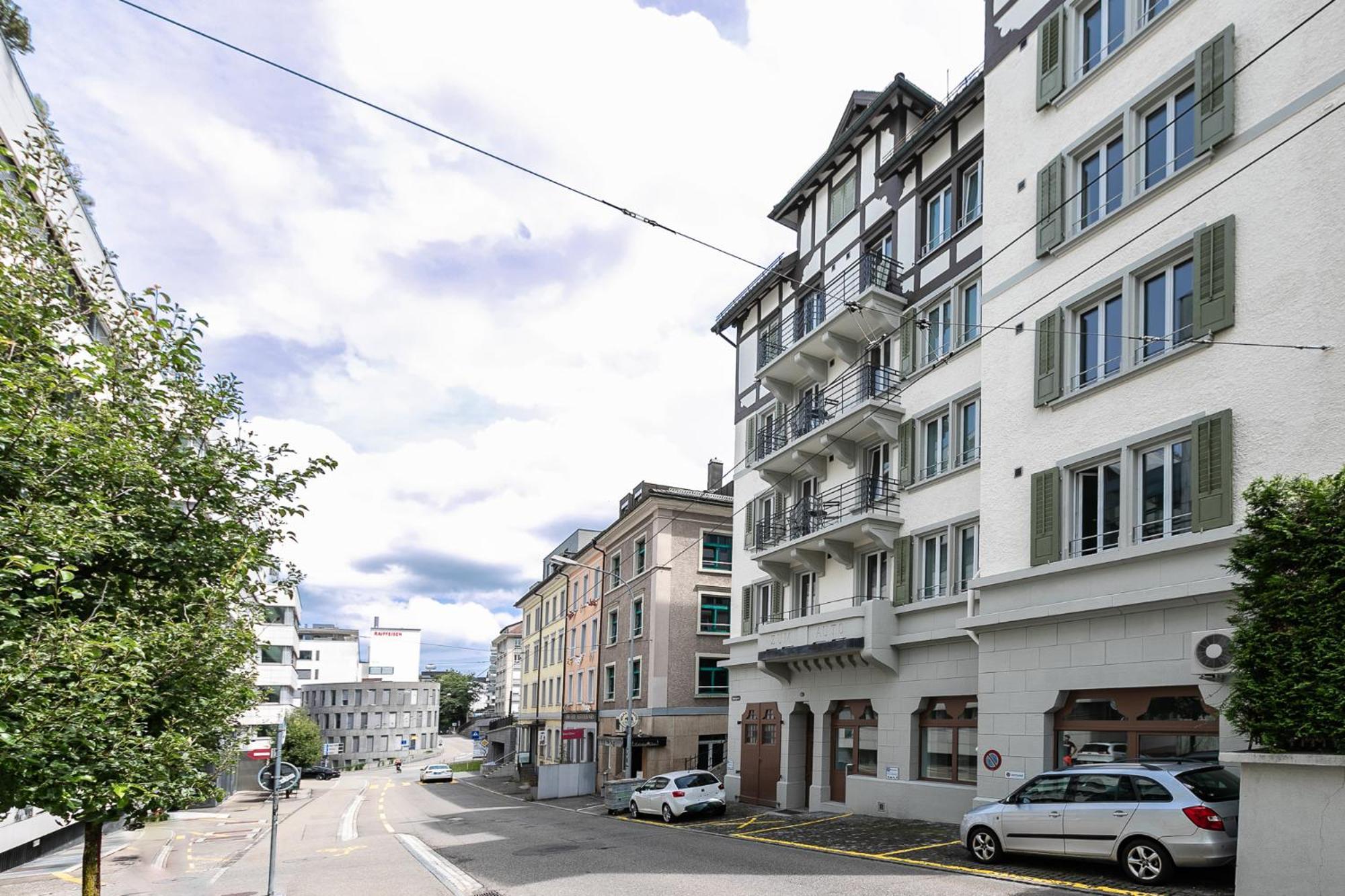 Inn Joy Apartments - Roter Platz Sankt Gallen Buitenkant foto