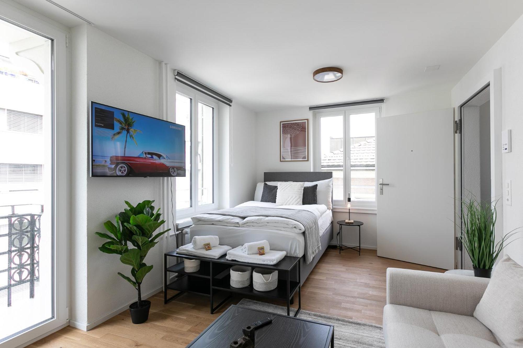 Inn Joy Apartments - Roter Platz Sankt Gallen Buitenkant foto